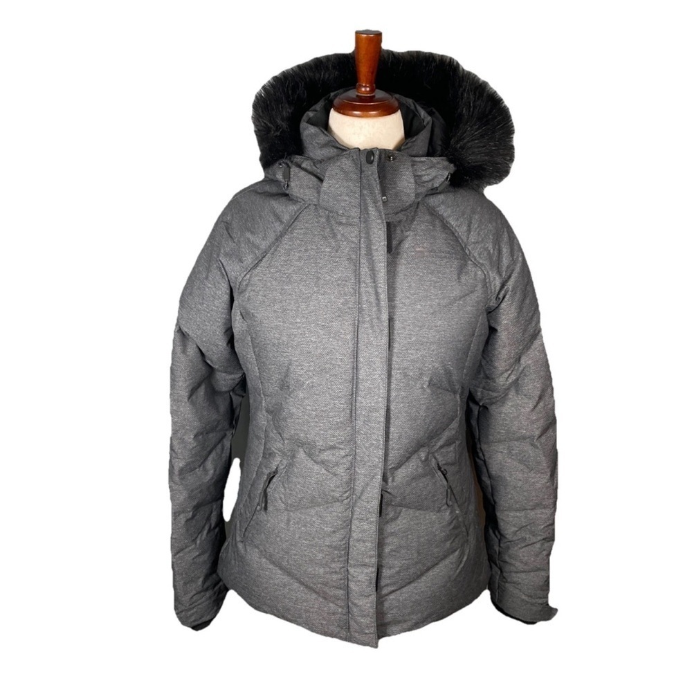 MOUNTAIN WAREHOUSE EXTREME Frost Free Down Padded Jacket Coat Womens Size 8 Hood